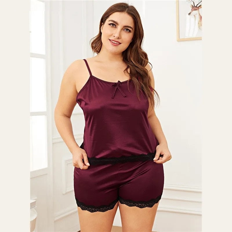 Camisole Nighty Set, Comfortable Sleepwear for Women
